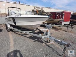 2007: Marine Master TR215-4G Boat Trailer, Triton G215 Boat 21', Honda Motor 225HP (Triton Motor)