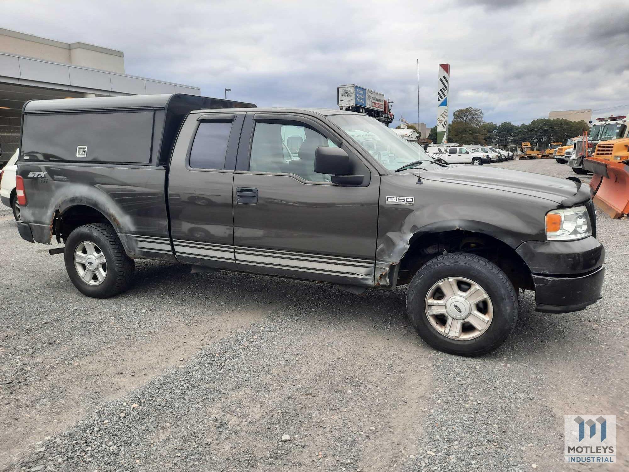 2005 Ford F-150 Pickup Truck, VIN # 1FTRX14W35NC00663