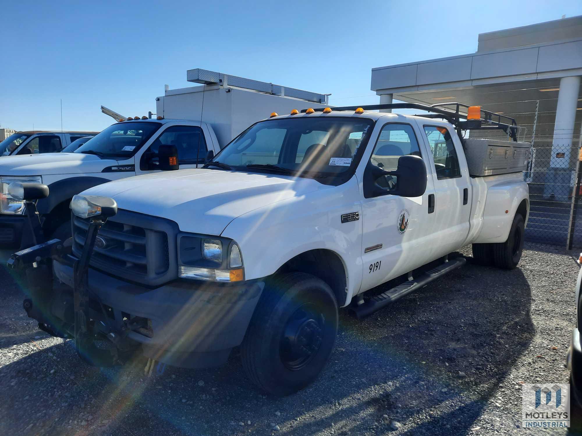 2003 Ford F-350 Pickup Truck, VIN # 1FTWW33P63EC43032