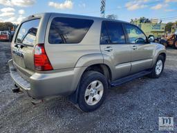 2007 Toyota 4Runner Multipurpose Vehicle (MPV), VIN # JTEBU14R578096033