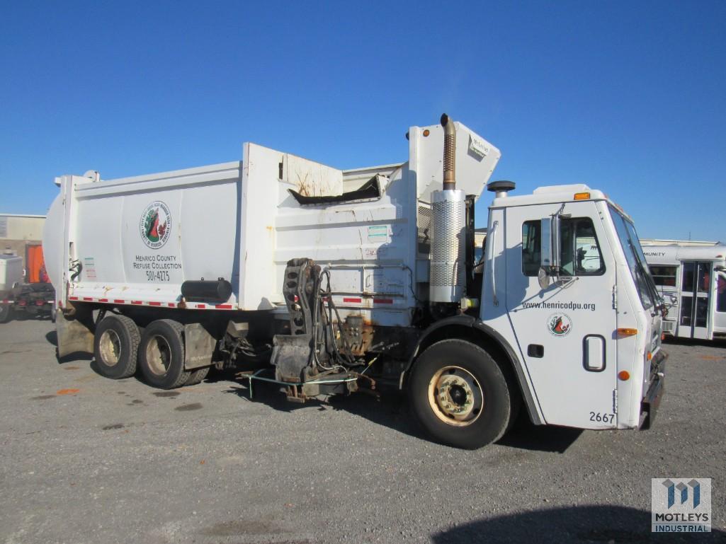 2009 Mack LEU613 Refuse Truck, VIN # 1M2AU02C29M003130