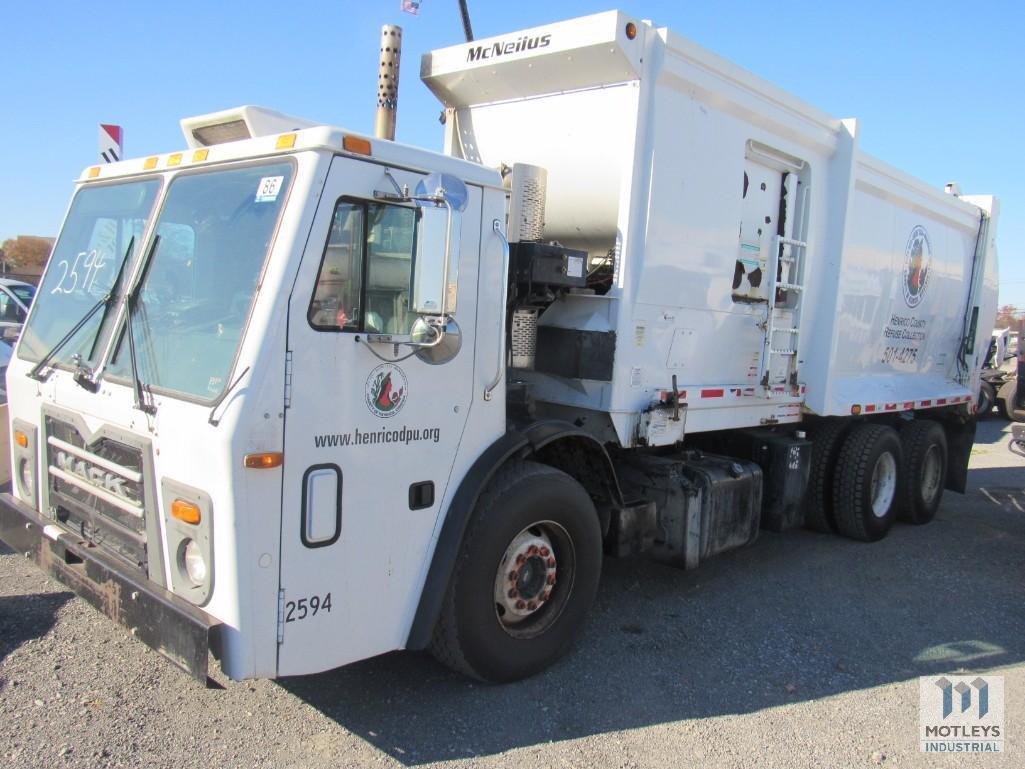 2013 Mack LEU613 Truck, VIN # 1M2AU02C4DM007947