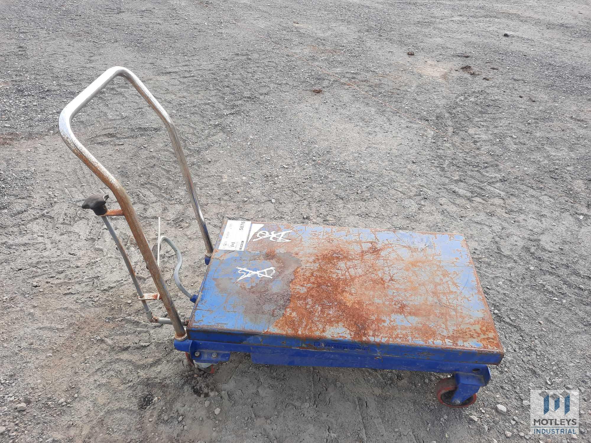 Hydraulic Lift Cart