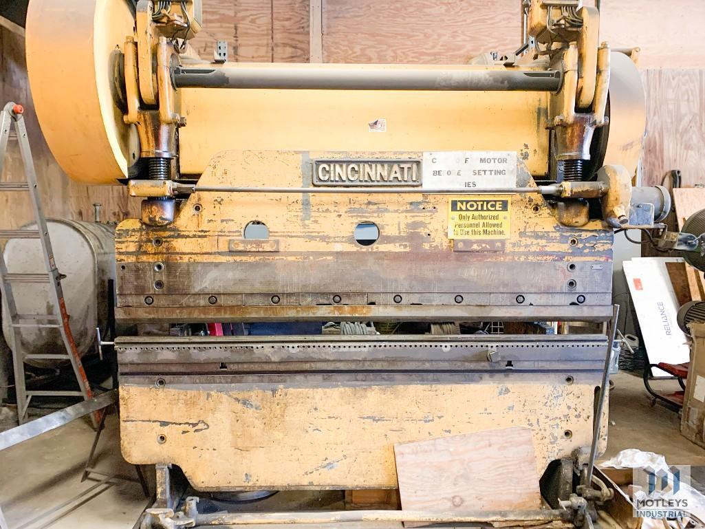 Cincinnati Mechanical Press Brake Offsite: Suffolk, VA.