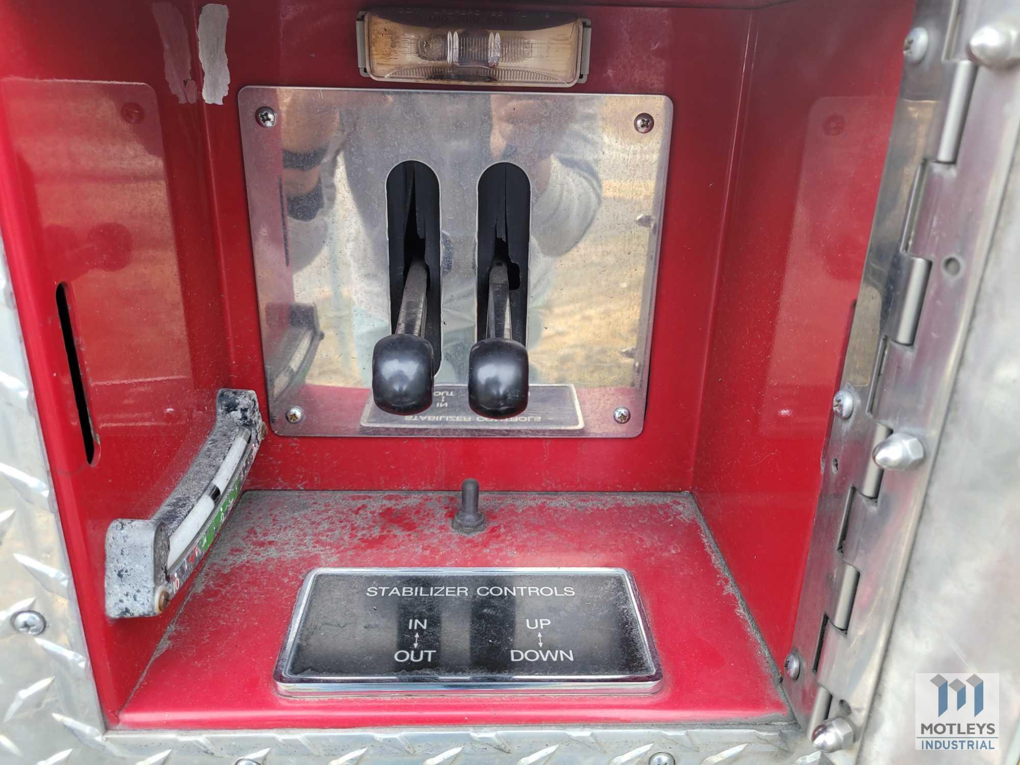 1998 Pierce Model Fire Truck, VIN # 4P1CT02S6WA000355