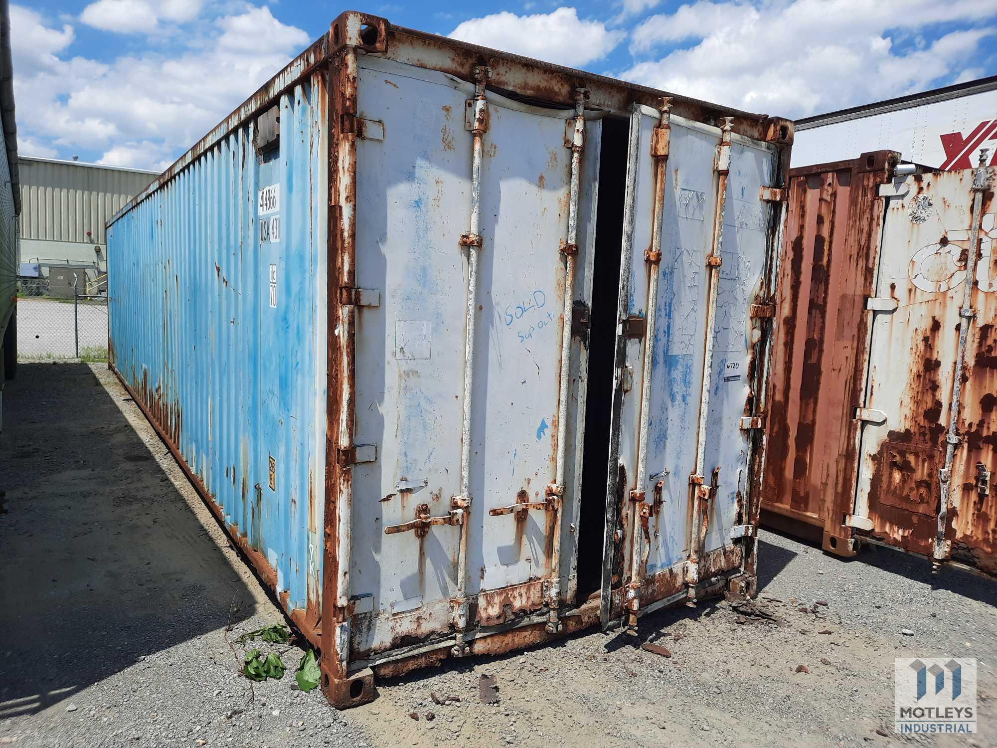 40 FT. SHIPPING CONTAINER