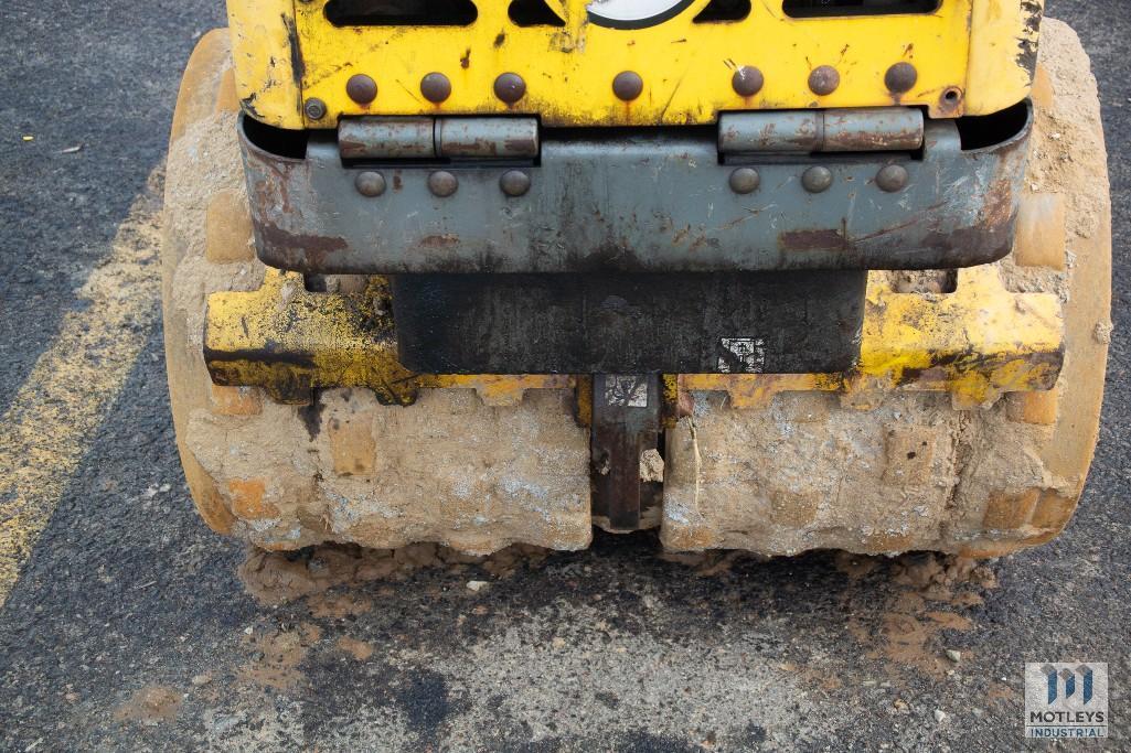 2013 WACKER NEUSON RTSC2 PADFOOT TRENCH ROLLER WITH REMOTE OFFSITE: TOANO, VA.