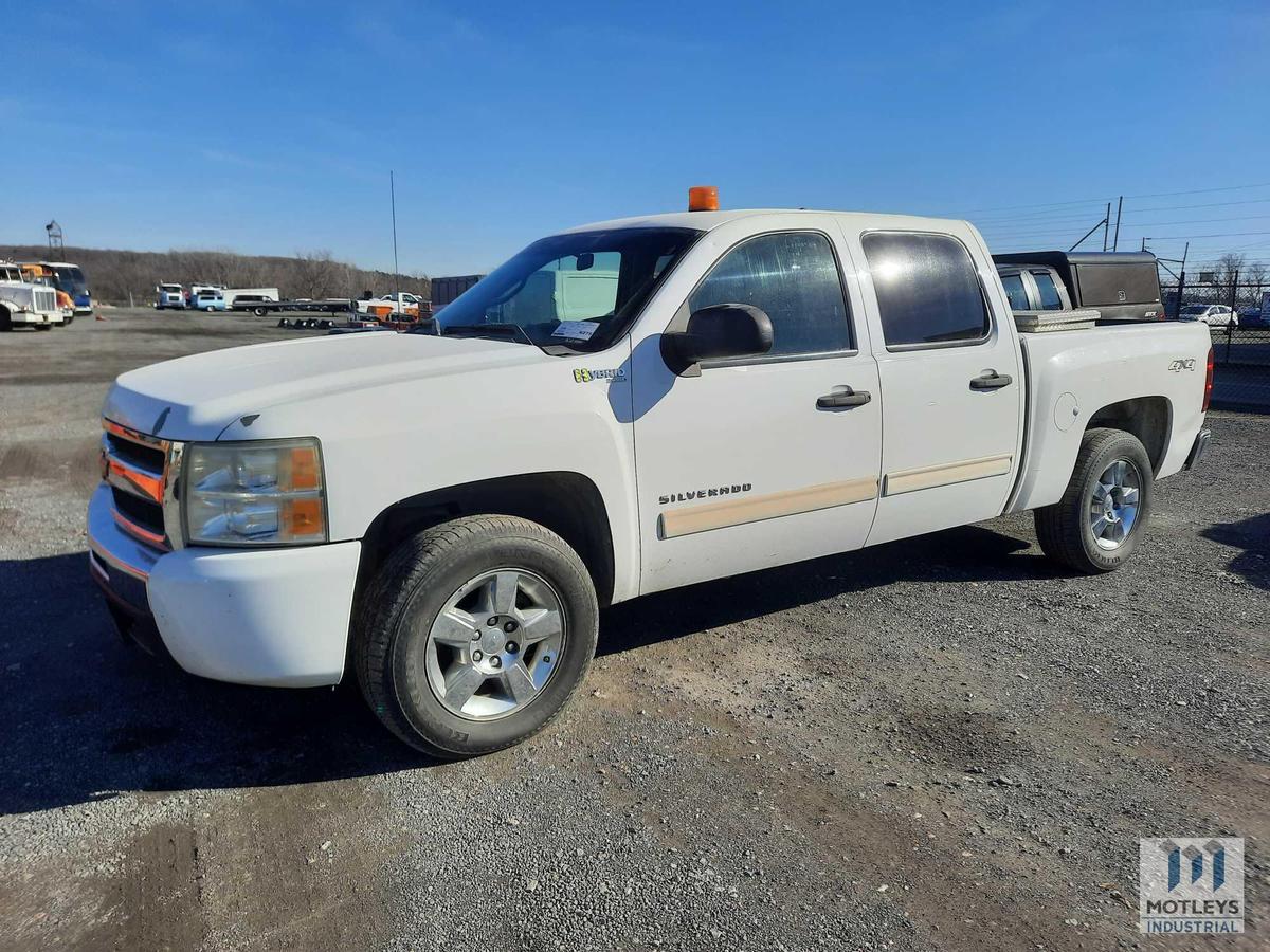 2009 Chevrolet Silverado Pickup Hybrid Truck, VIN # 3GCFK135X9G279645