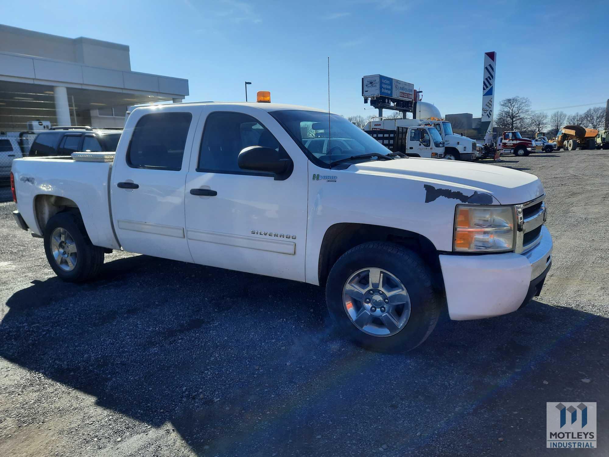 2009 Chevrolet Silverado Pickup Hybrid Truck, VIN # 3GCFK135X9G279645