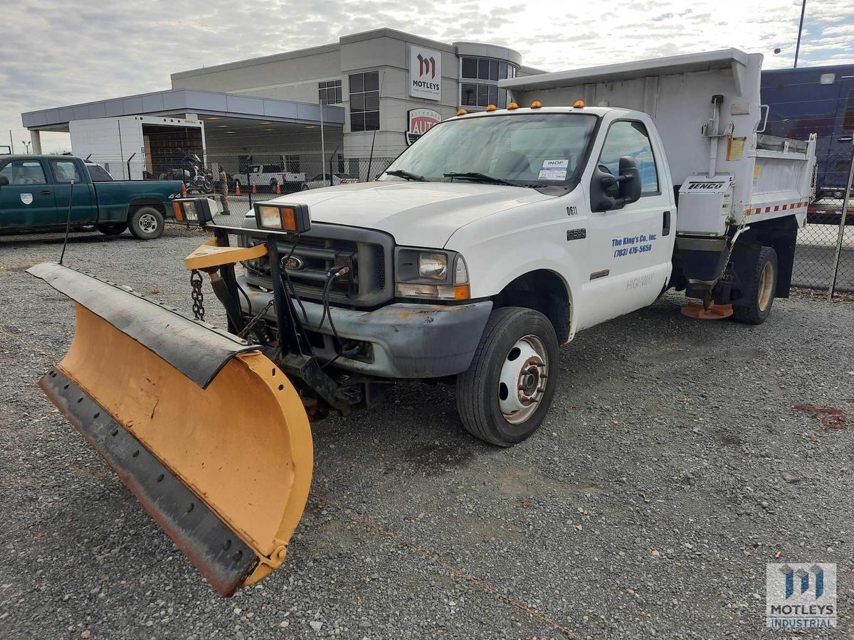 2003 Ford F-550 S/A Dump Truck w/ Snow Plow