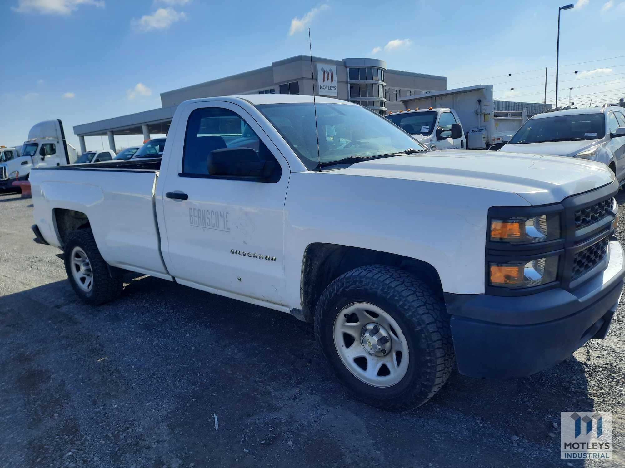 2015 Chevrolet Silverado Pickup Truck, VIN # 1GCNCPEH8FZ391116