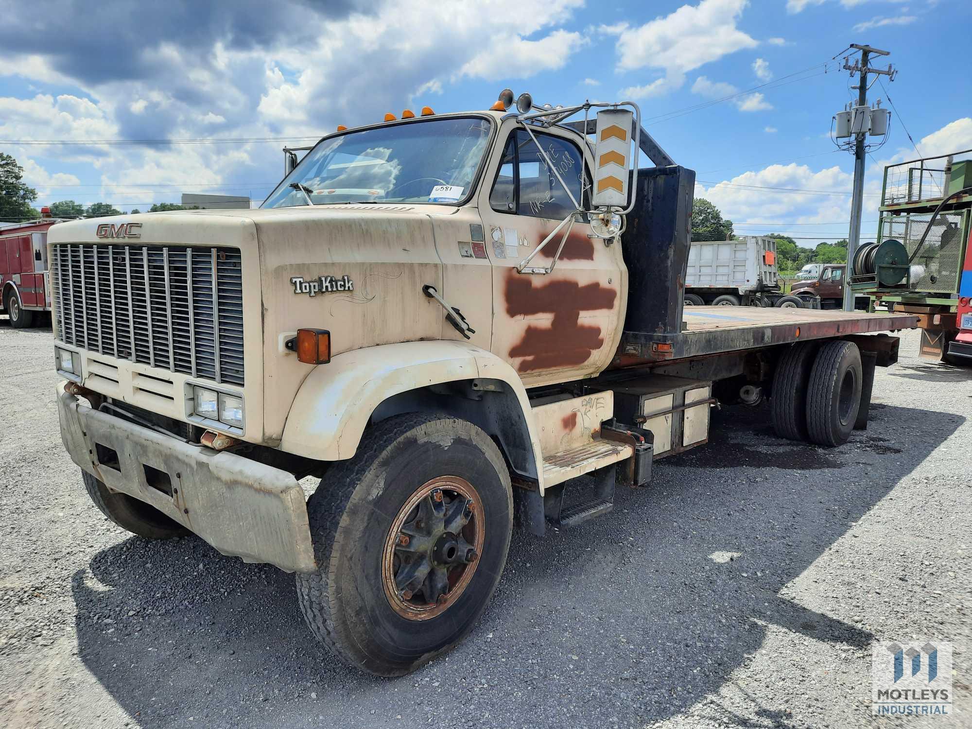 1988 GMC C7000 Truck, VIN # 1GDM7D1Y4JV504933 (TITLE DELAY)