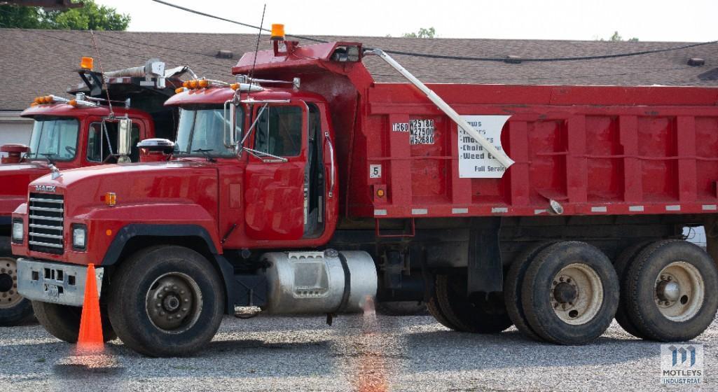 1996 Mack RD688S TANDEM AXLE DUMP TRUCK, VIN # 1M1P267Y2TM025955 (OFFSITE: ROANOKE, VA.)