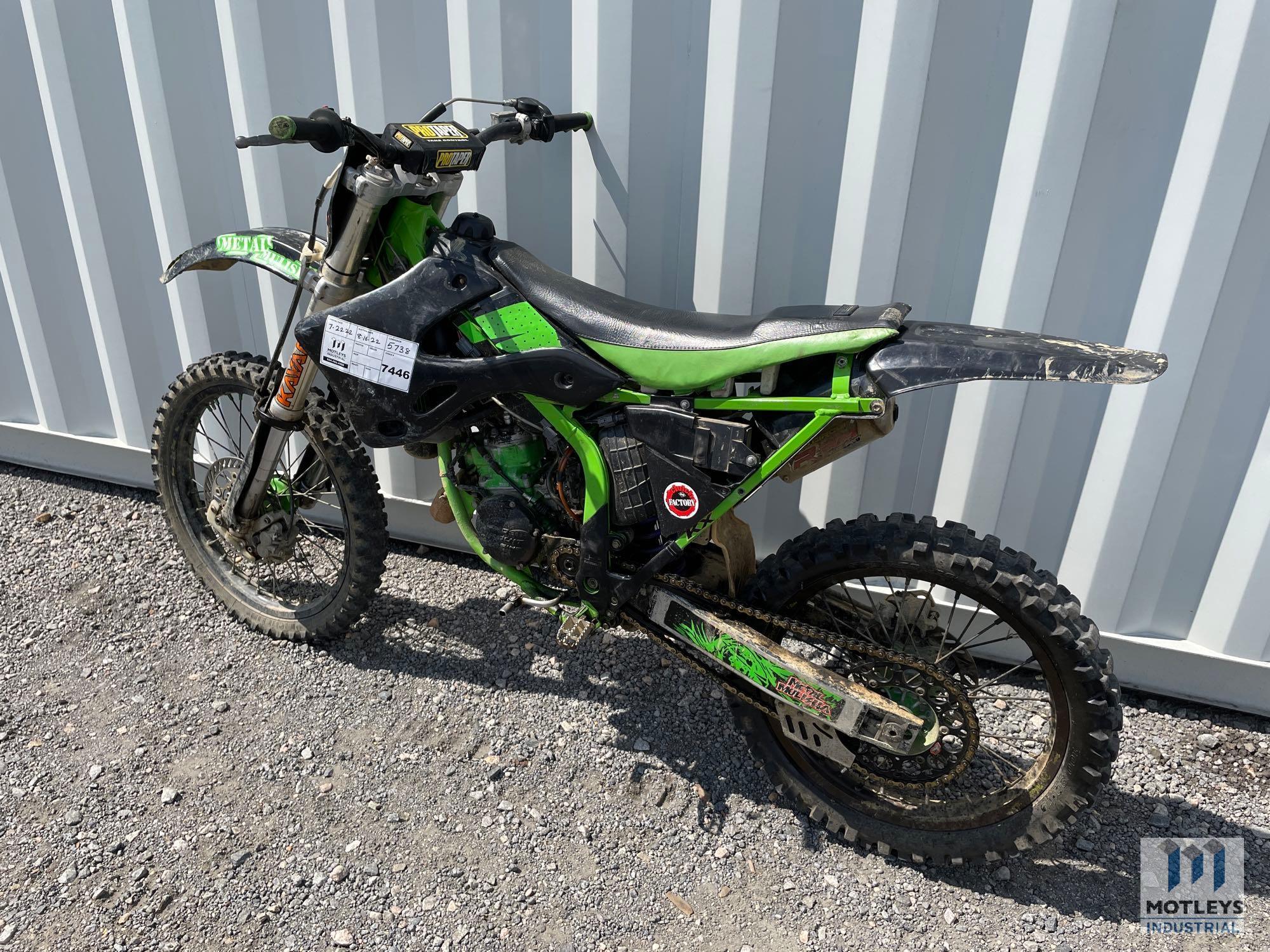 2000 KawasakiKX125 Dirt Bike