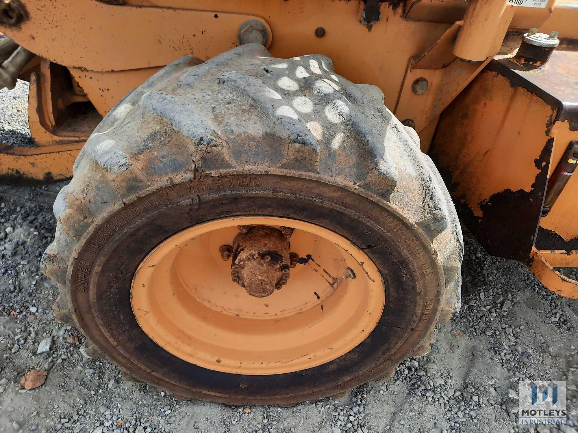 1997 Case 460 Trencher W/ Backhoe