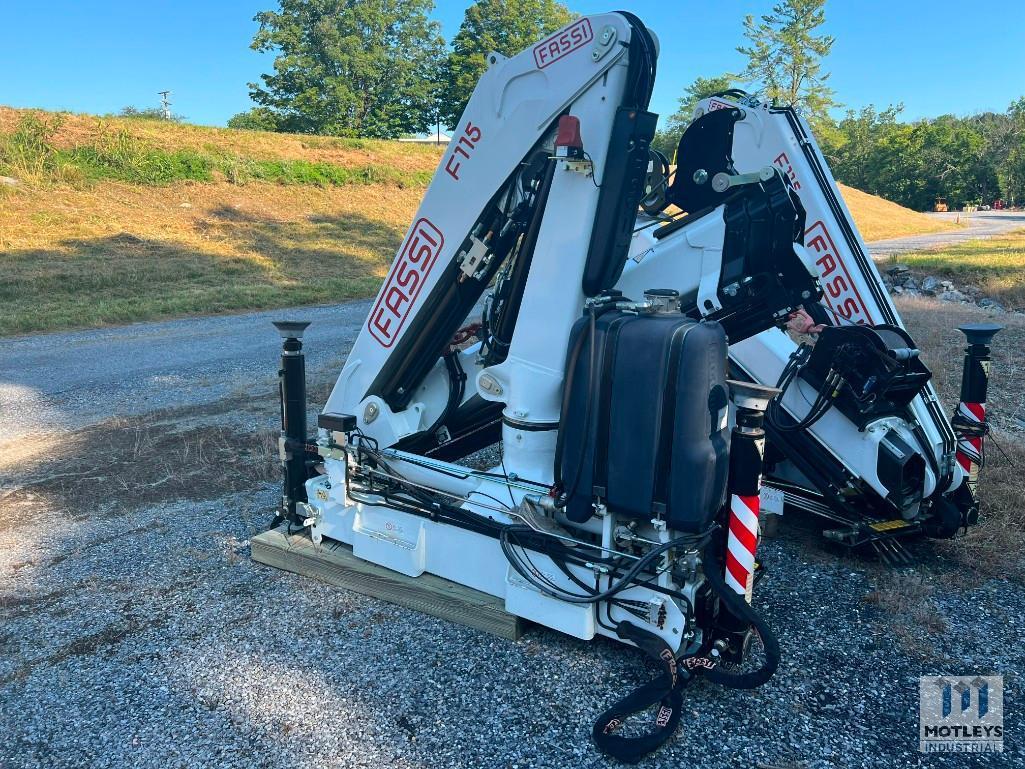 (SUBJECT TO OWNER CONFIRMATION) Unused 2019 Fassi F115 Knuckle Boom Crane