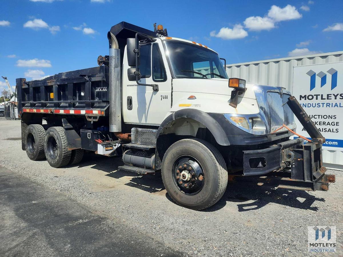 2005 International 7600 Dump Truck INOP