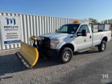 2012 F350 4X4 Truck With Plow
