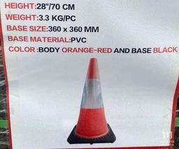 2024 Safety Highway Cones, Qty: 42