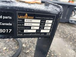 2023 LandHonor TP-13-08D Skid Steer Tree Puller Attachment