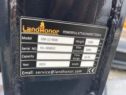 2023 LandHonor GM-12-96W Skid Steer Grader Attachment