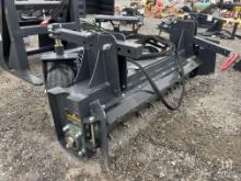 2023 LandHonor PR-12-72W Skid Steer Harley Power Rake Attachment