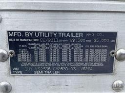 2012 Utility Reefer Trailer