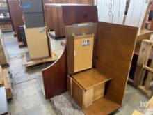 (2) Wooden Office Desks