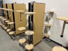 Mobile Folding Cafeteria Table