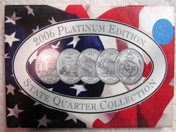 2006 State Quarters Platinum Mint Set Philadelphia