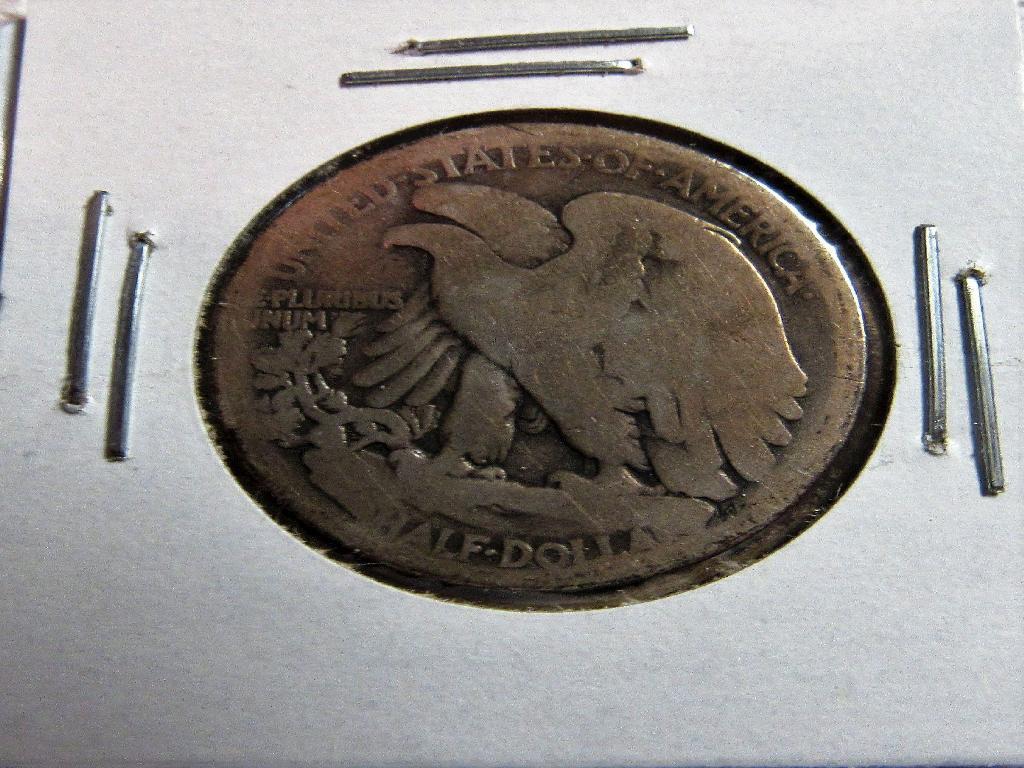 1917 Obverse D Walking Half Dollar