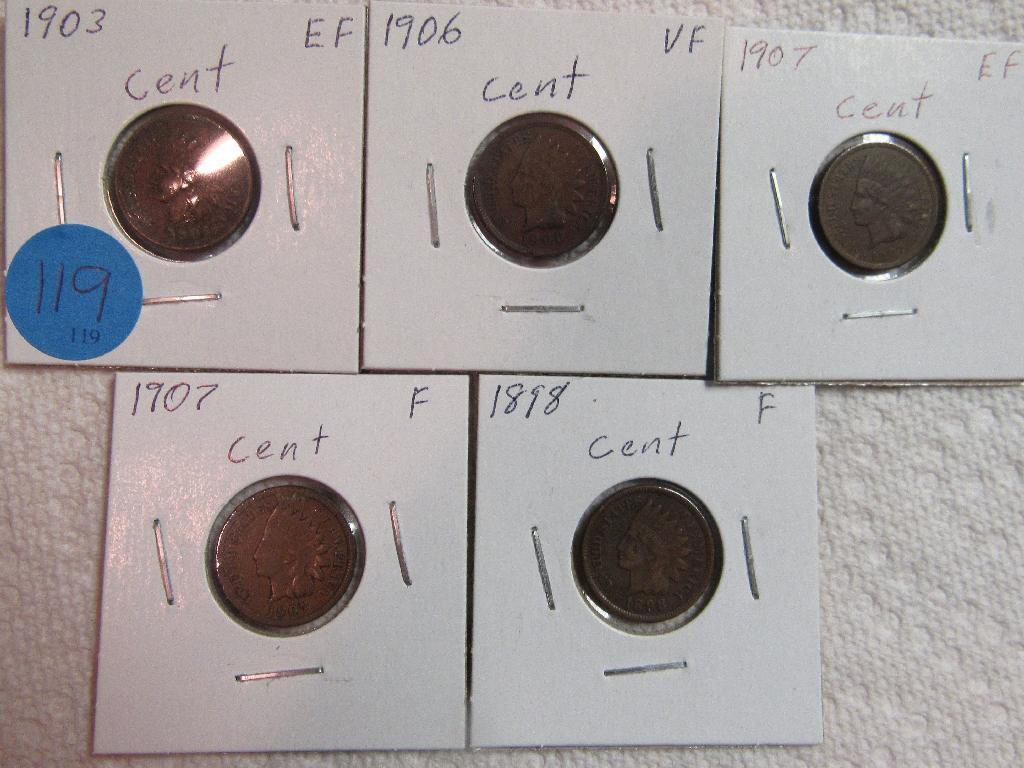 5 Indian Cents