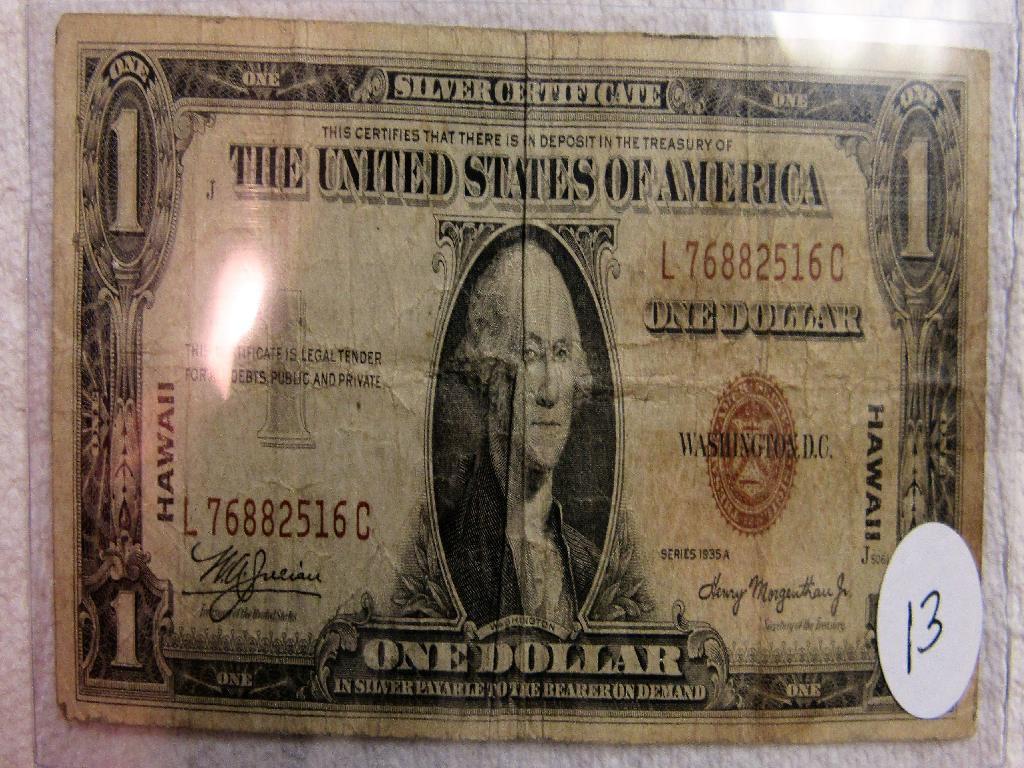 1935-A Hawaii $1 Note