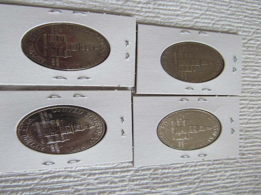 (4) Bicentennial Kennedy Half Dollars