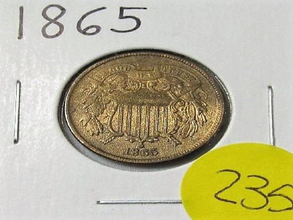 1864 2 Cent Piece