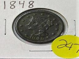 1848 Large Cent