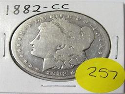 1882 CC Morgan Dollar