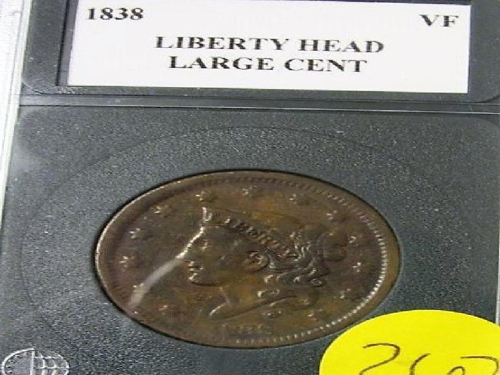 1838 Large Cent