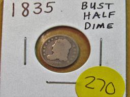 1835 Bust Half Dime