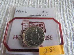 1909-S Barber Dime