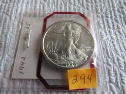 1942 Walking Liberty Half Dollar