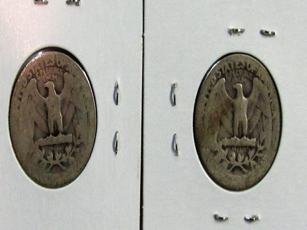 2 1934 Washington Quarters