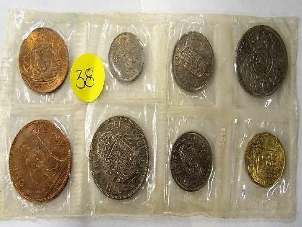 Coin Set of Great Britian 8 Coins