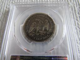1858-S Seated Liberty Half Dollar