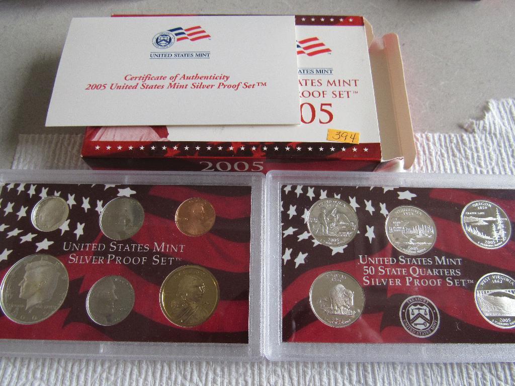 2005 Silver Proof Set