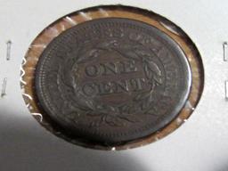 1846 VF+ Large Cent