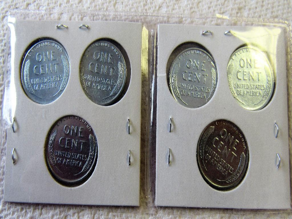 6 Steel War Cents