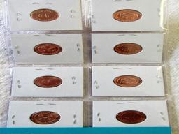 8 Uncirculated Mint Set Medallions