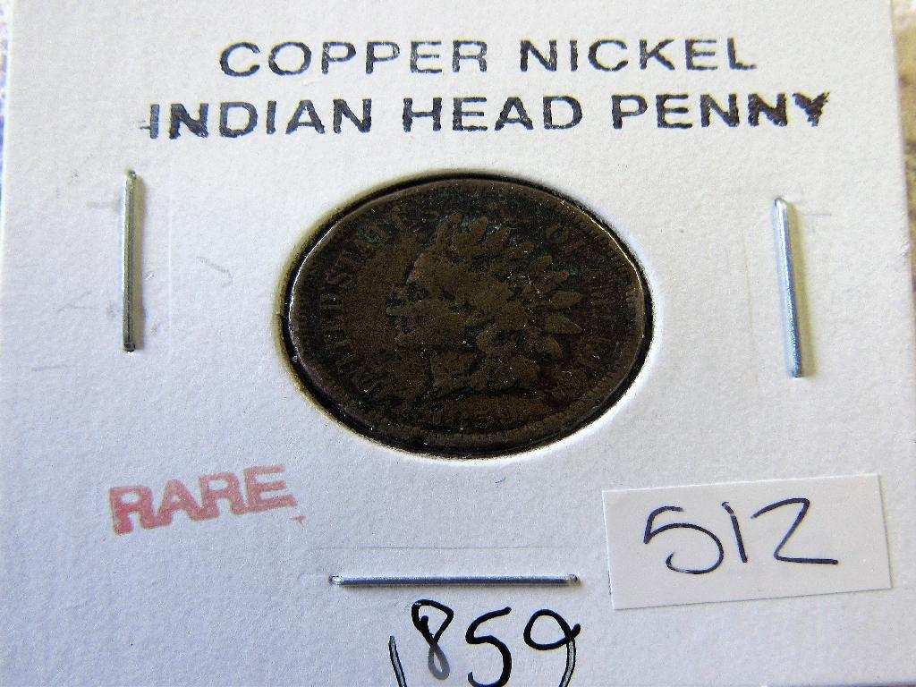 1859 Indian Head Cent