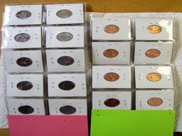 10 Westward Journey Nickels (set), 8 2009 Lincoln Cent Set